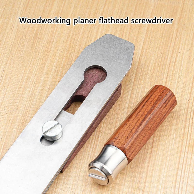 

Carpenter Screwdriver For Precise Plane Iron Control In Woodworking Projects 87HA