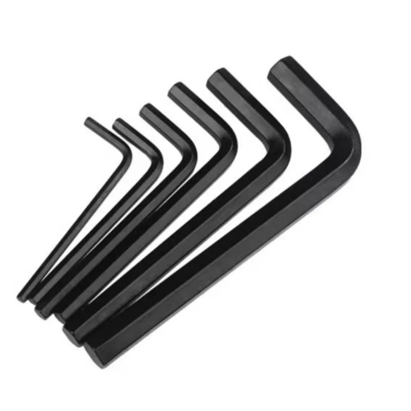 1-20 Stuks L Vormige Multifunctionele Inbussleutel M0.7M0.9M1.27M1.5M2M2.5-M17 Platte Kop Zeshoekige Schroevendraaier Thuis Fiets Reparatie tool