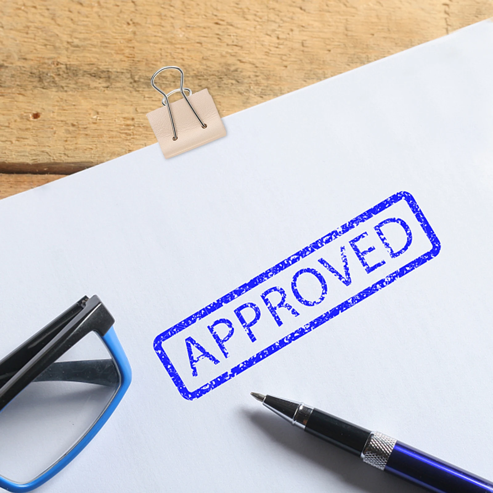 5 Pcs Dovetail Clip Binder Clamp Ticket Clips Fixing Hand Making Paper Phoenix DIY