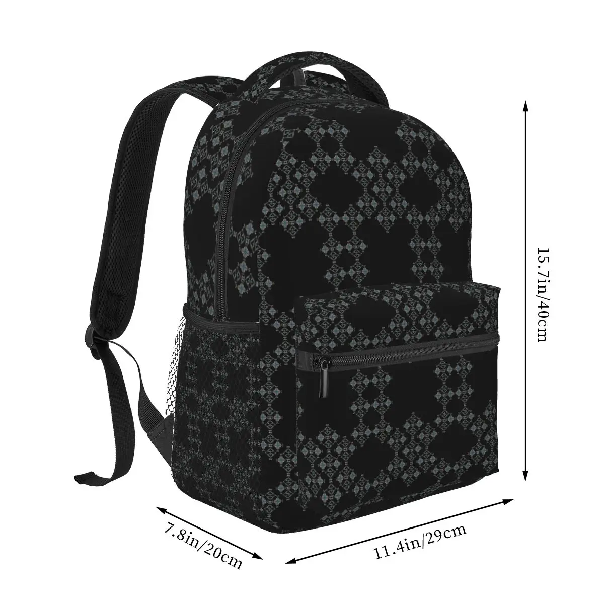 Kabyle Jewelry Amazigh Africa Ethnic Style Backpacks Boys Girls Bookbag Children School Bags Travel Rucksack Shoulder Bag