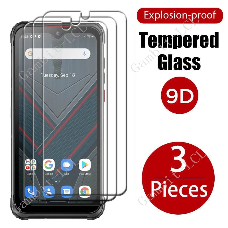 3PCS 9H Original For Hotwav Cyber 8 Tempered Glass Protective On HotwavCyber8 Cyber8 7 9 Pro 6.26