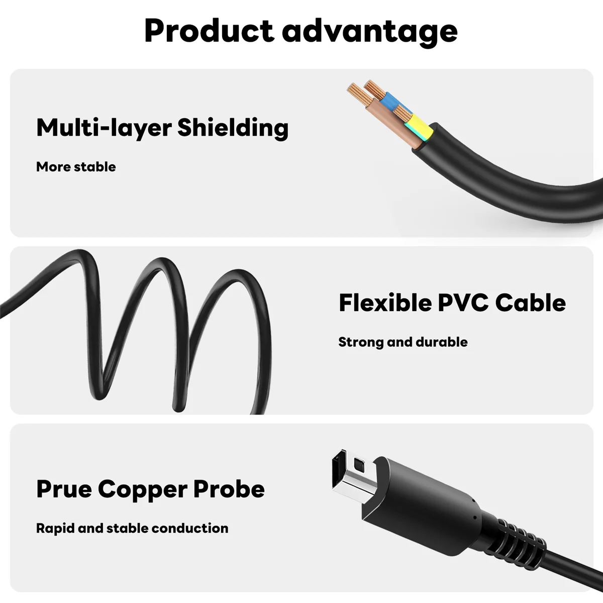 Load game machine Nintendo DSi XL, LL, 3DS USB cable charger