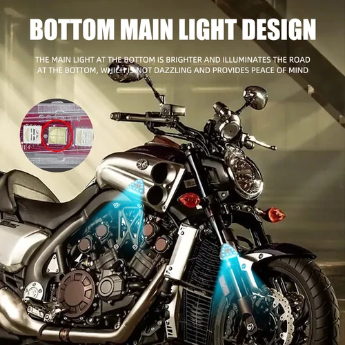 Imagen 2 del producto Triangular Control remoto inalámbrico LED Mini luz estroboscópica para avión coche Moto bicicleta advertencia anticolisión lámpara indicadora de señal de Flash