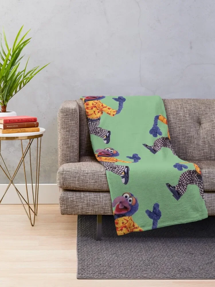 The Great Gonzo Muppet Pattern Throw Blanket Thermals For Travel manga Vintage Blankets