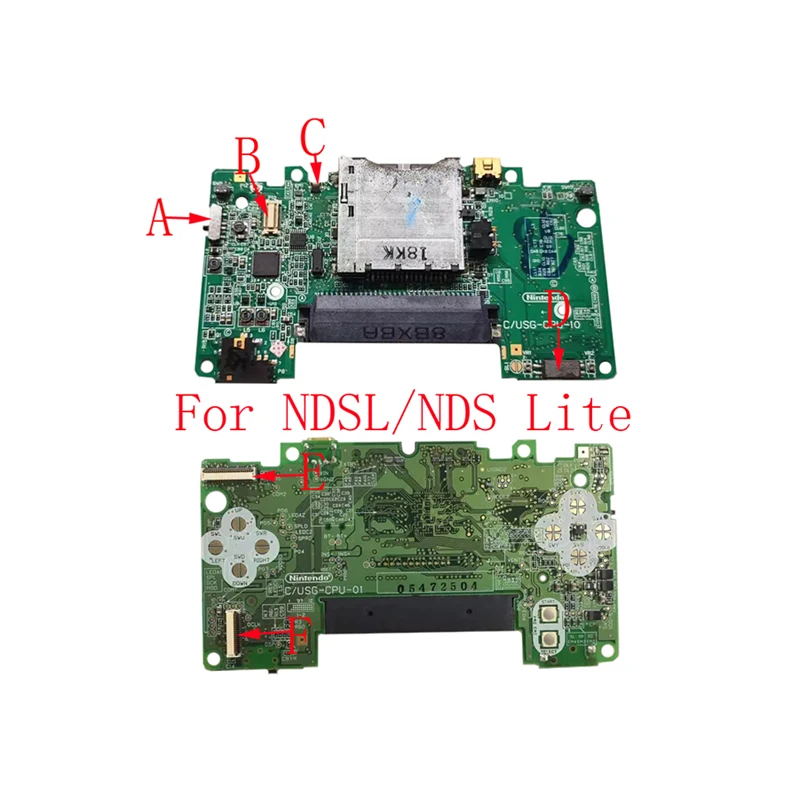 1-10Pcs Network Game Card Power Button Switch Camera TOP/Bottom LCD Screen Cable FPC Connector Plug For Nintendo NDSL NDS Lite
