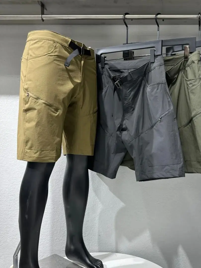

Men's Summer New 3D Cut Soft Shorts Quick Dry Hiking Series Adventure Pants Standard Fit mid Waist Nylon Spandex Blend
