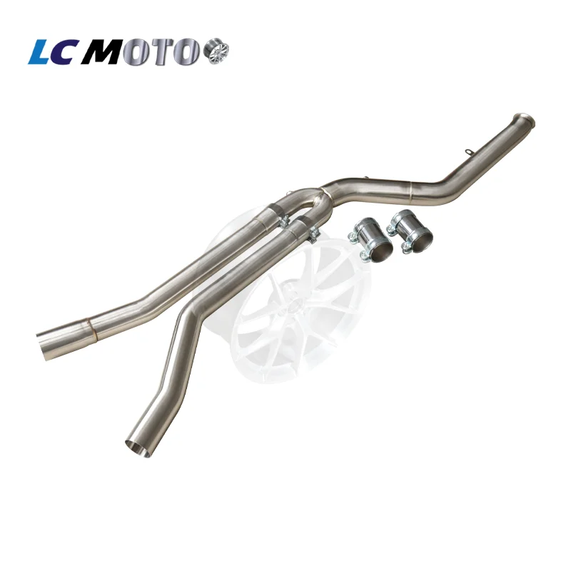Exhaust MIDPIPE for BMW G20 G22 M340i M440i B58 3.0T with ROUND FLANGE