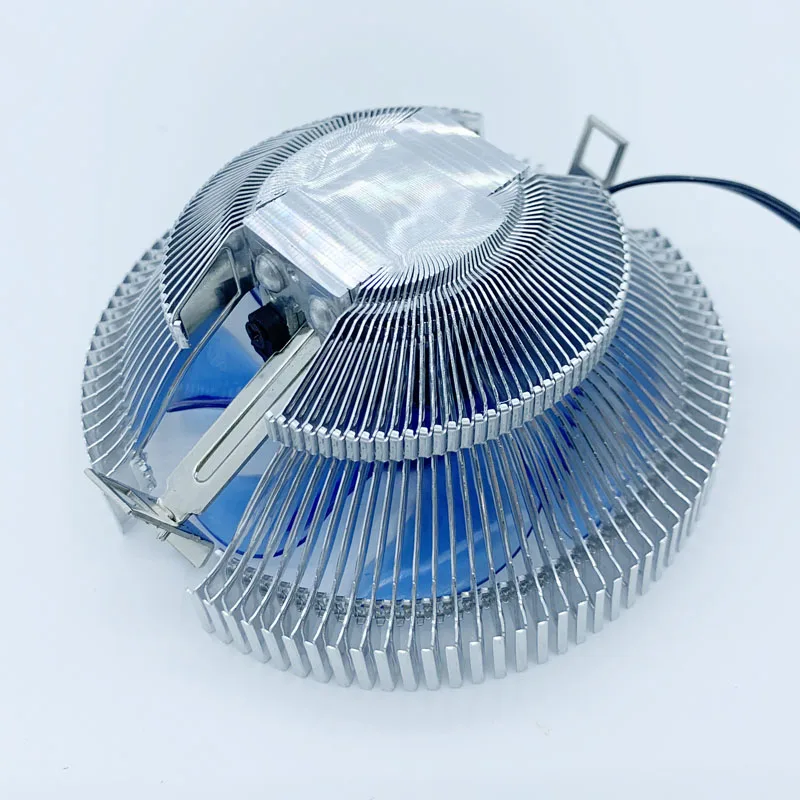 CPU-Kühler Desktop-Computer LED Aluminium-Kühlkörper PC-Kühler für Intel LGA 775 1150 1155 1156 1700 am3 am4 Lüfter