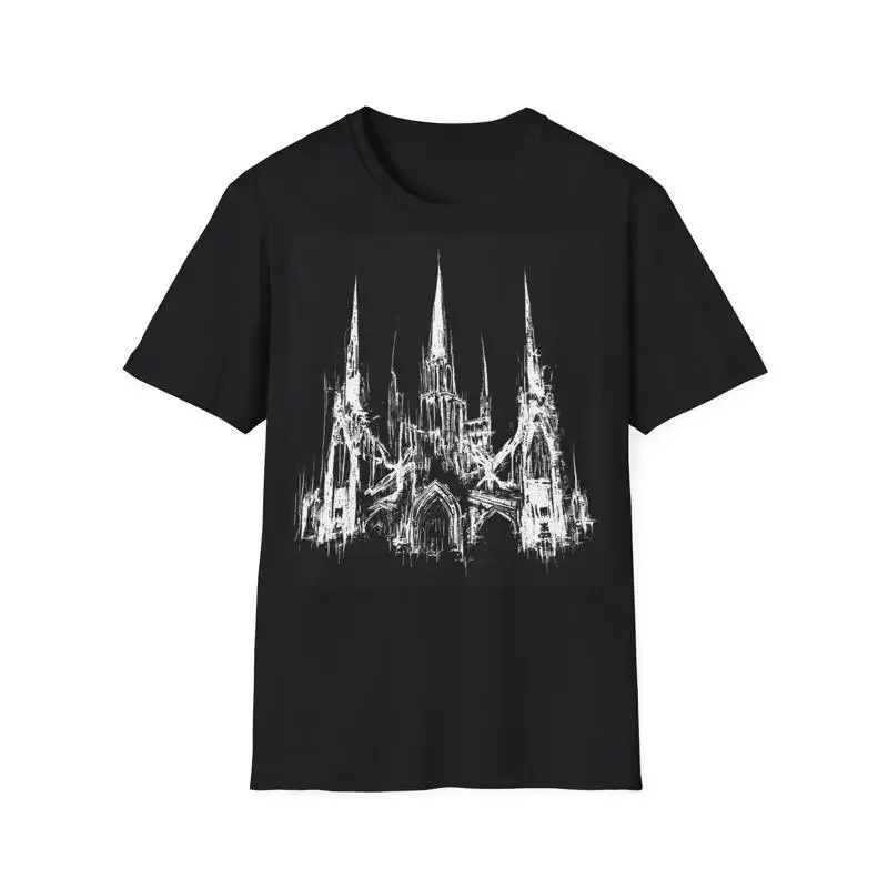 Cathedral Black Softstyle T Shirt