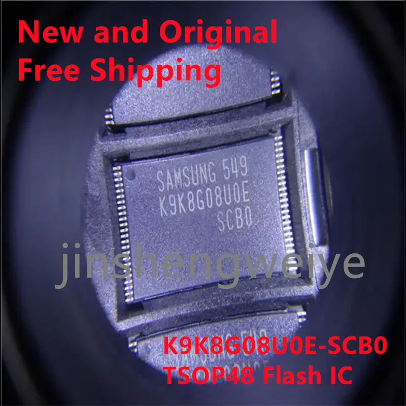 

1~70PCS Free Shipping K9K8G08U0E-SCB0 K9K8G08UOE-SCBO Flash TSOP48 Chip K9K8G08U0E Brand new Good quality