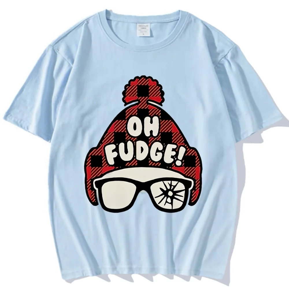 

y2k Oh Fudge футболка kawaii Original Graphic ropa de mujer мужская женская одежда Минималистичный Мужской Женский Kpop Нейтральный Повседневные топы