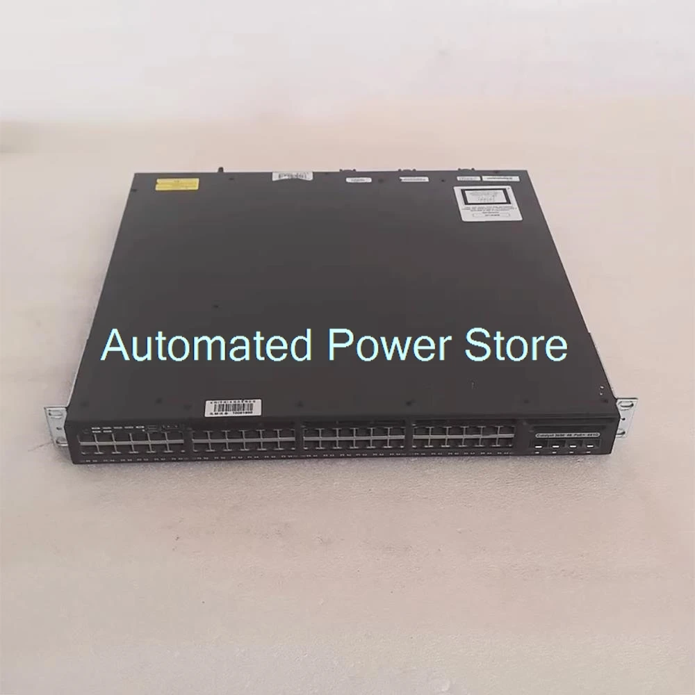 WS-C3650-48PS-S 48 Port Gigabit POE Electrical Port Switch 100% Tested Fast Ship Perfect Work
