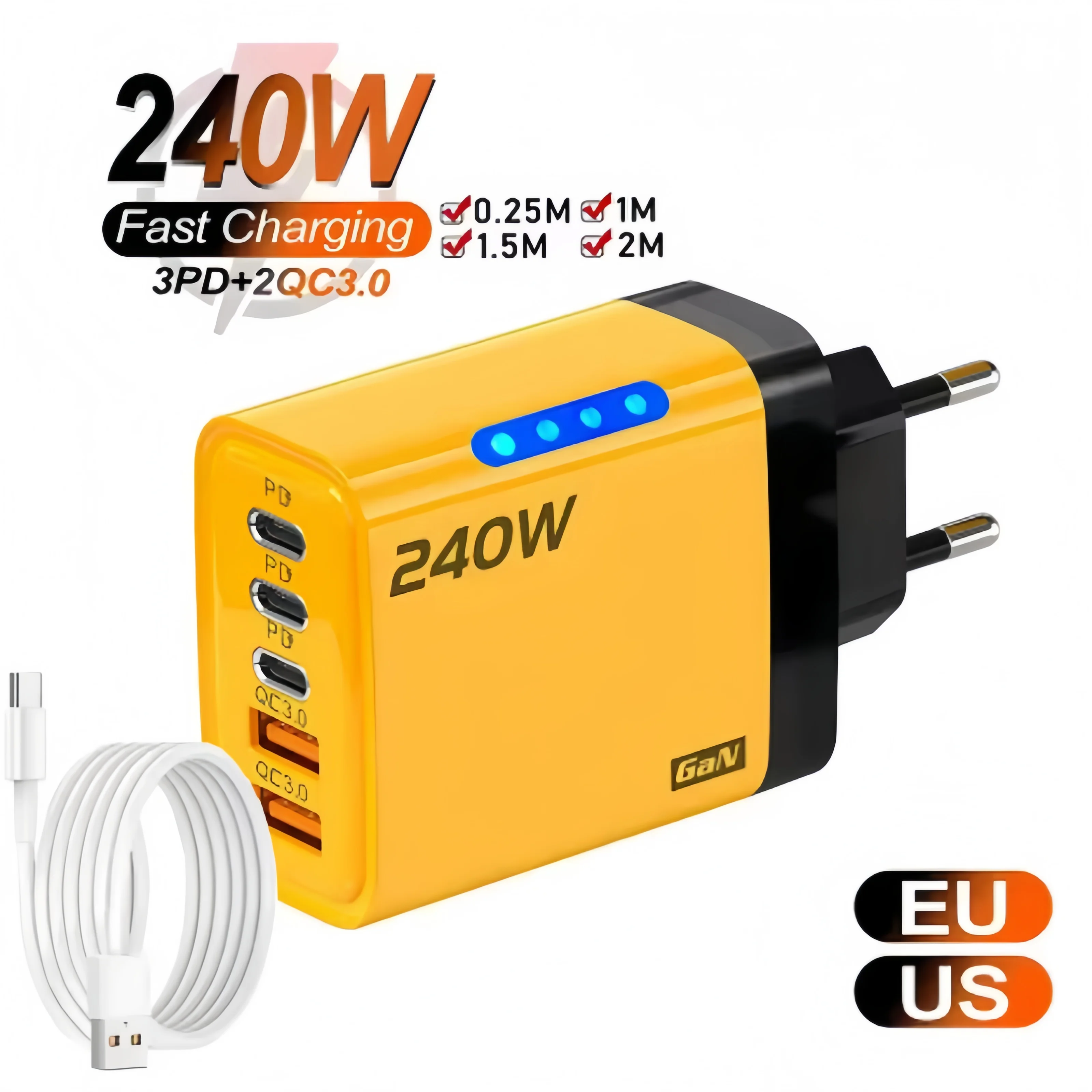 5 In 1 Gan Fast Cha…