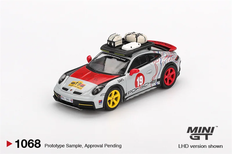 

[Предпродажа] Литая под давлением модель автомобиля MINI GT 1:64 Dakar Black / Uncle Rally