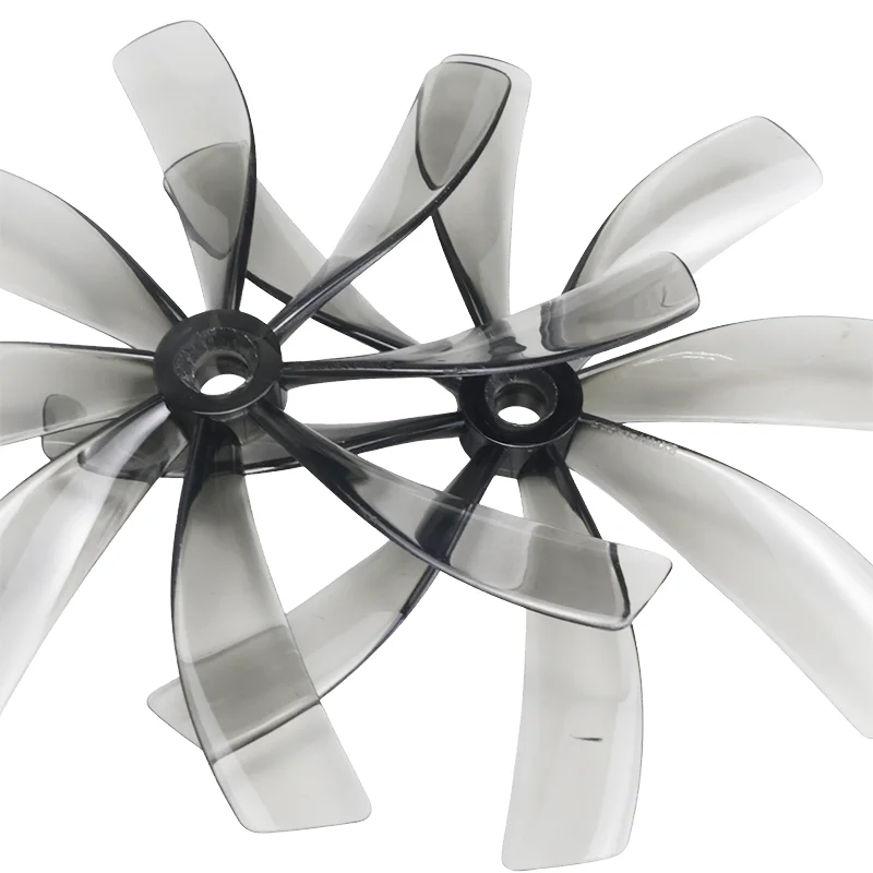 ​4Pairs 89MMX8 89mm 3.5inch Propeller 8-Blade Prop 5mm Shaft CineWhoop ProTek35 for RC FPV Racing Drone Quadcopter Duct DIY