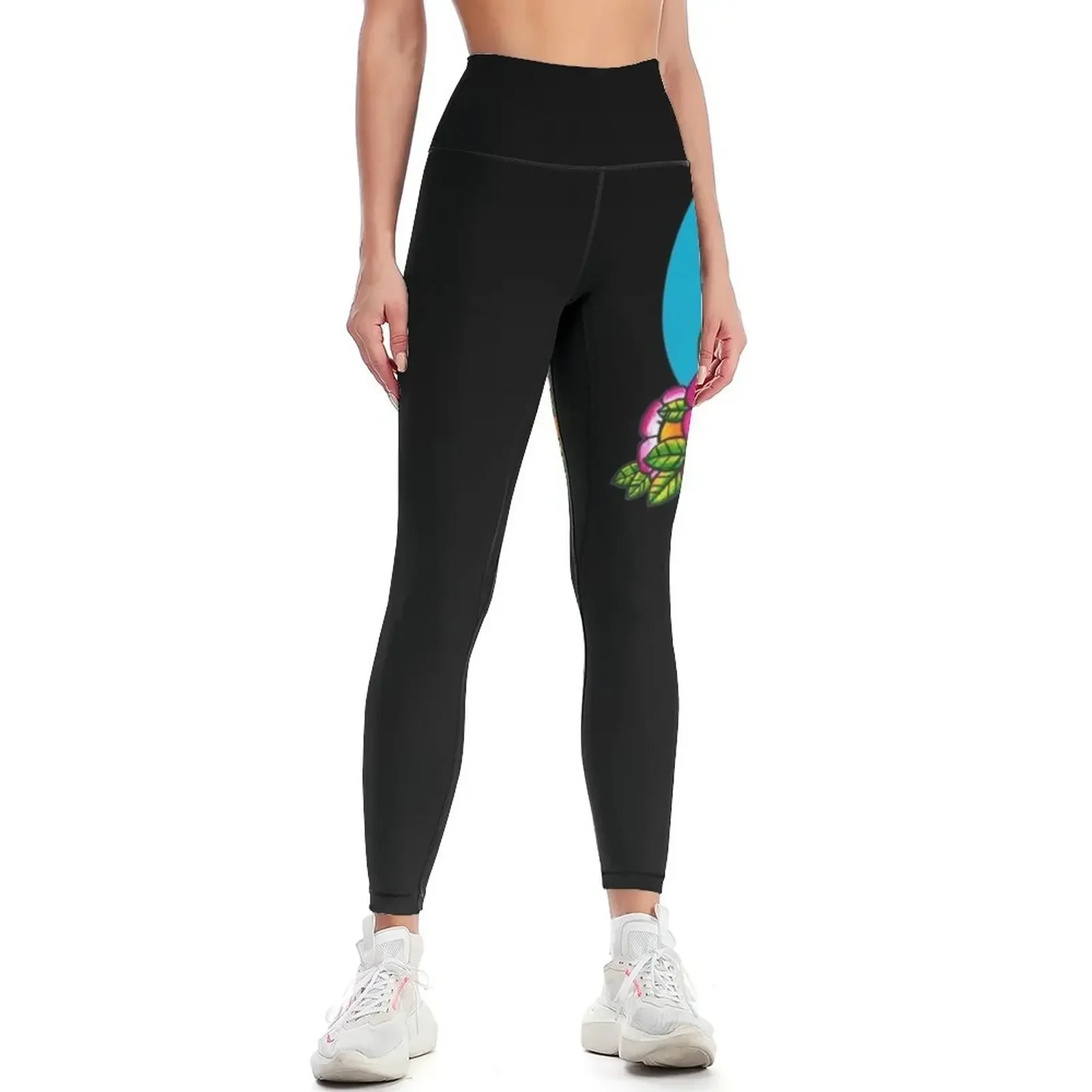 Raven Sugar Skull Leggings Fitness's gym clothes Sports female Women's tights push up fitness Womens Leggings