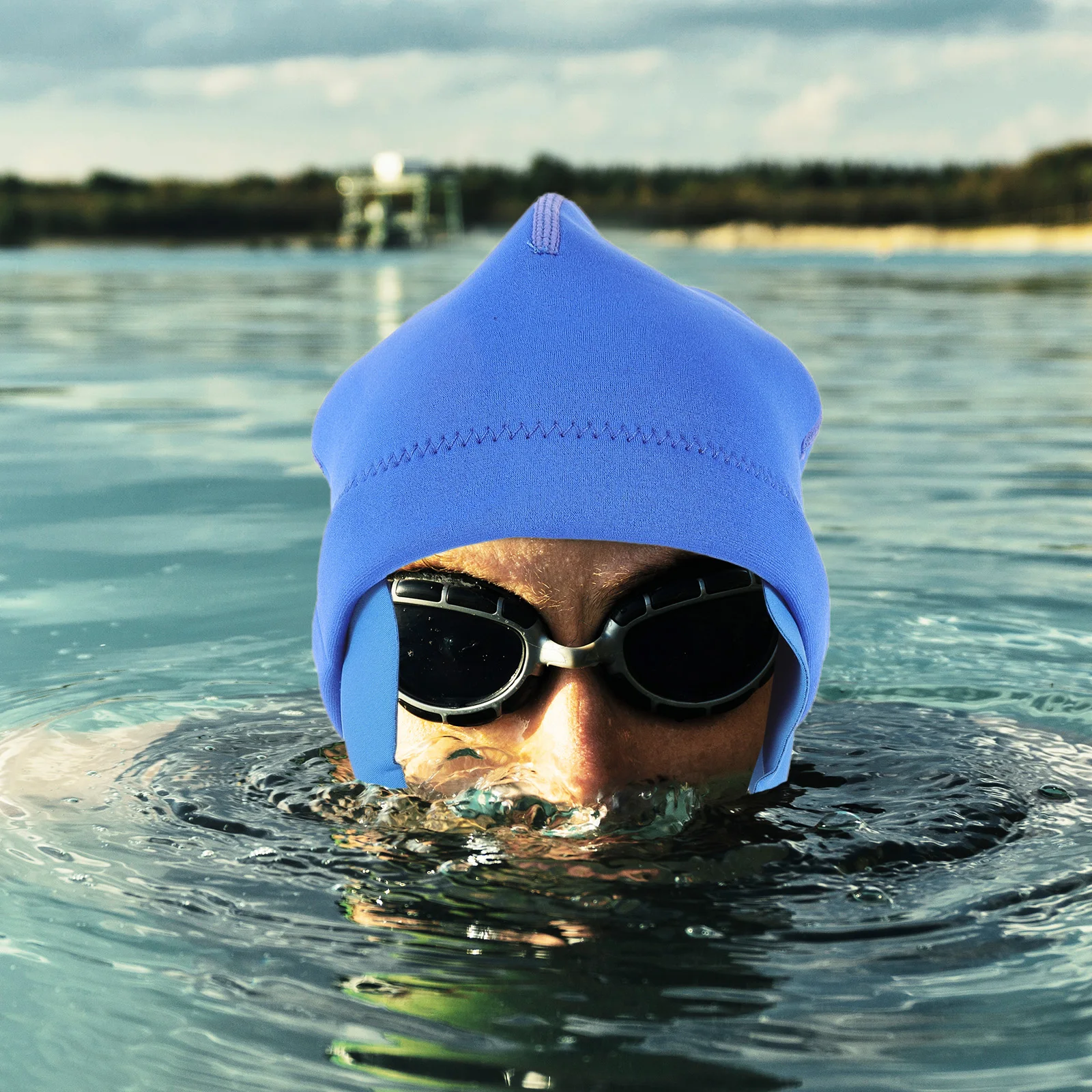 1 قطعة السباحة مع سلسلة الأشرطة للرجال قبعة السباحة تصفح هود الغوص والعتاد الغوص قبعة تصفح هود قبعات مع سلسلة حزام