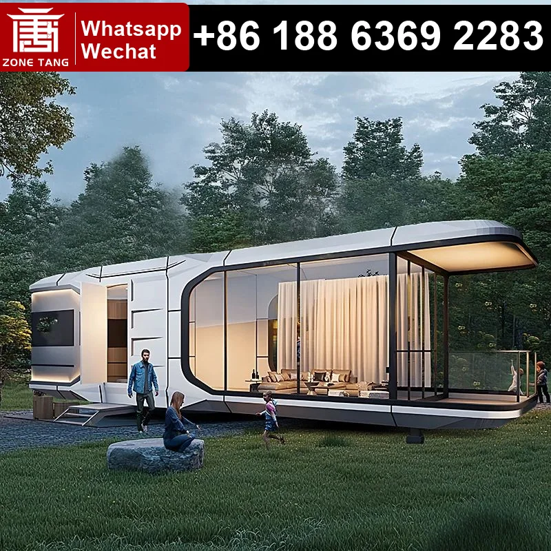 Mobile Home Capsule House Prefabricated Good Quality Low Cost Chinese Capsule HouseMoisture Proof Luxury Modern Factory Price