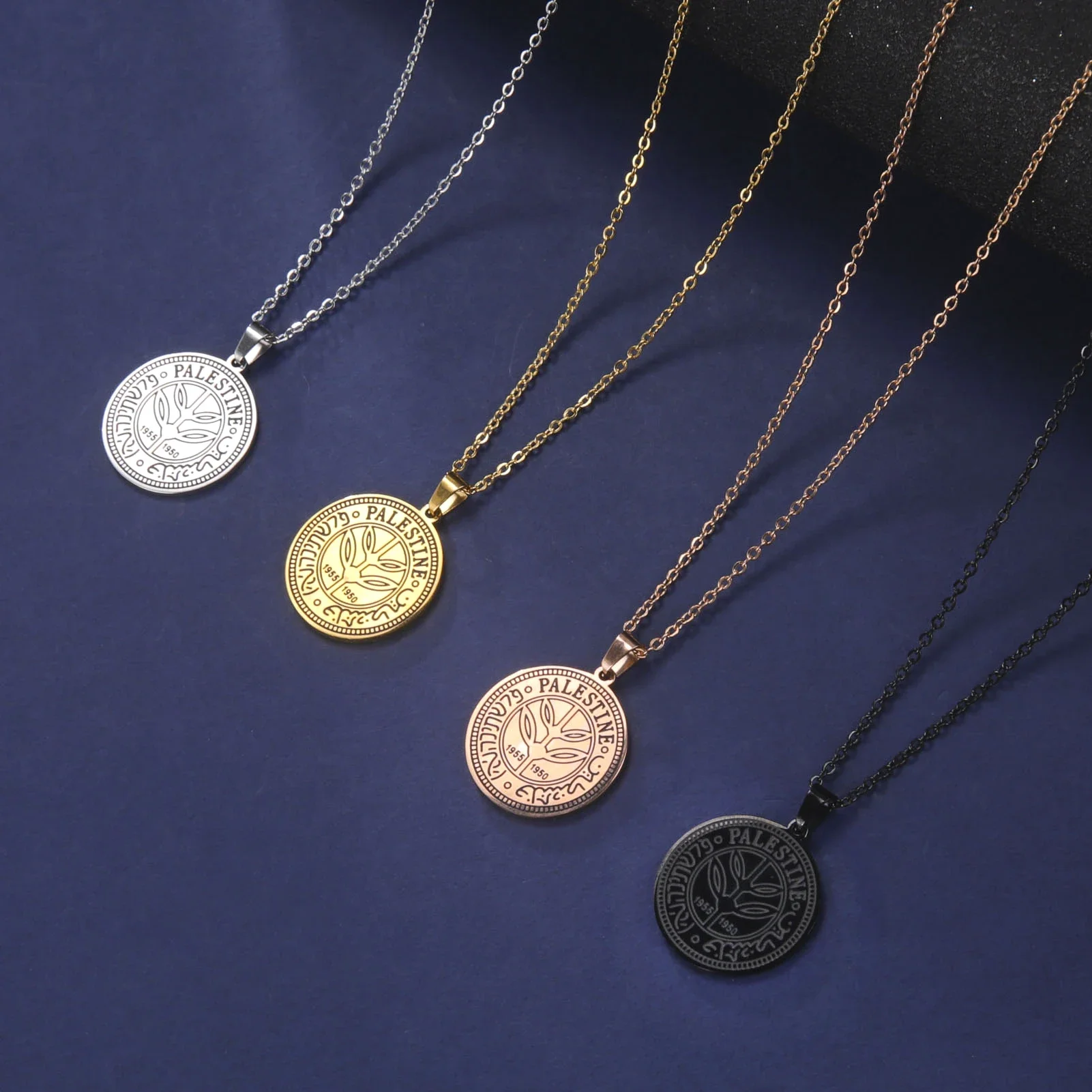 Cazador Vintage Palestine Women's Necklace Men Pendant Choker Necklace Mother Gift Stainless Steel Jewelry 2025 Wholesale view 6