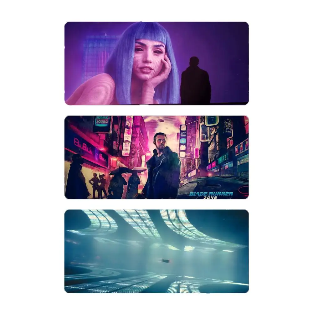 movie sci-fi B-Blade Runner Mouse Pad Large Gaming Mousepad with Stitched Edges Thickened Desk Mat PC
