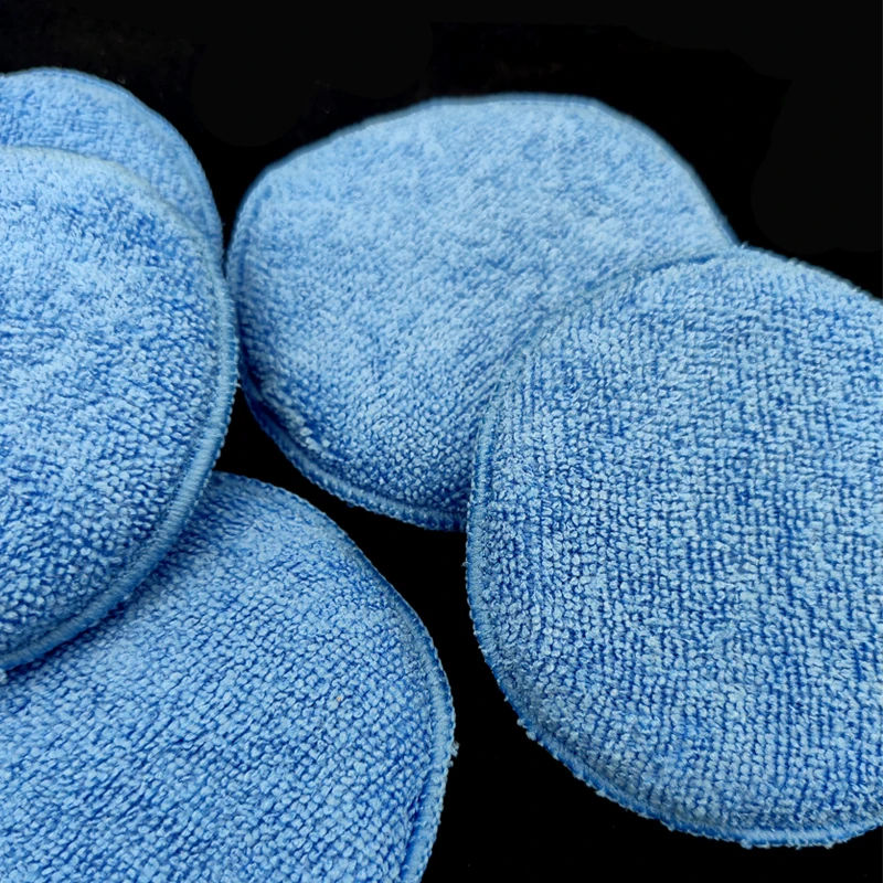 5Pcs Auto Wax Spons Auto Voertuig Accessoires Foam Applicator Stof Verwijderen Auto Care Polijsten Pad Detaillering