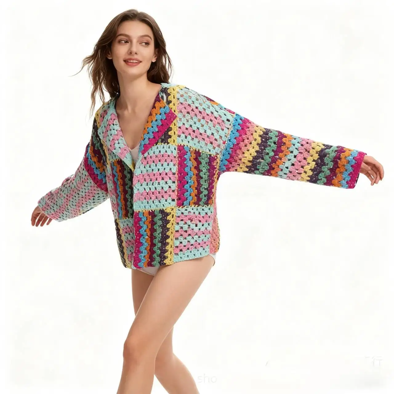 

Свитера Джемперы Кардиганы Женские Графический Меринос Акрил Праздничный Дизайн Свободный Крой Зимняя Вечеринка Праздничный Традиционный Сезонный Теплый