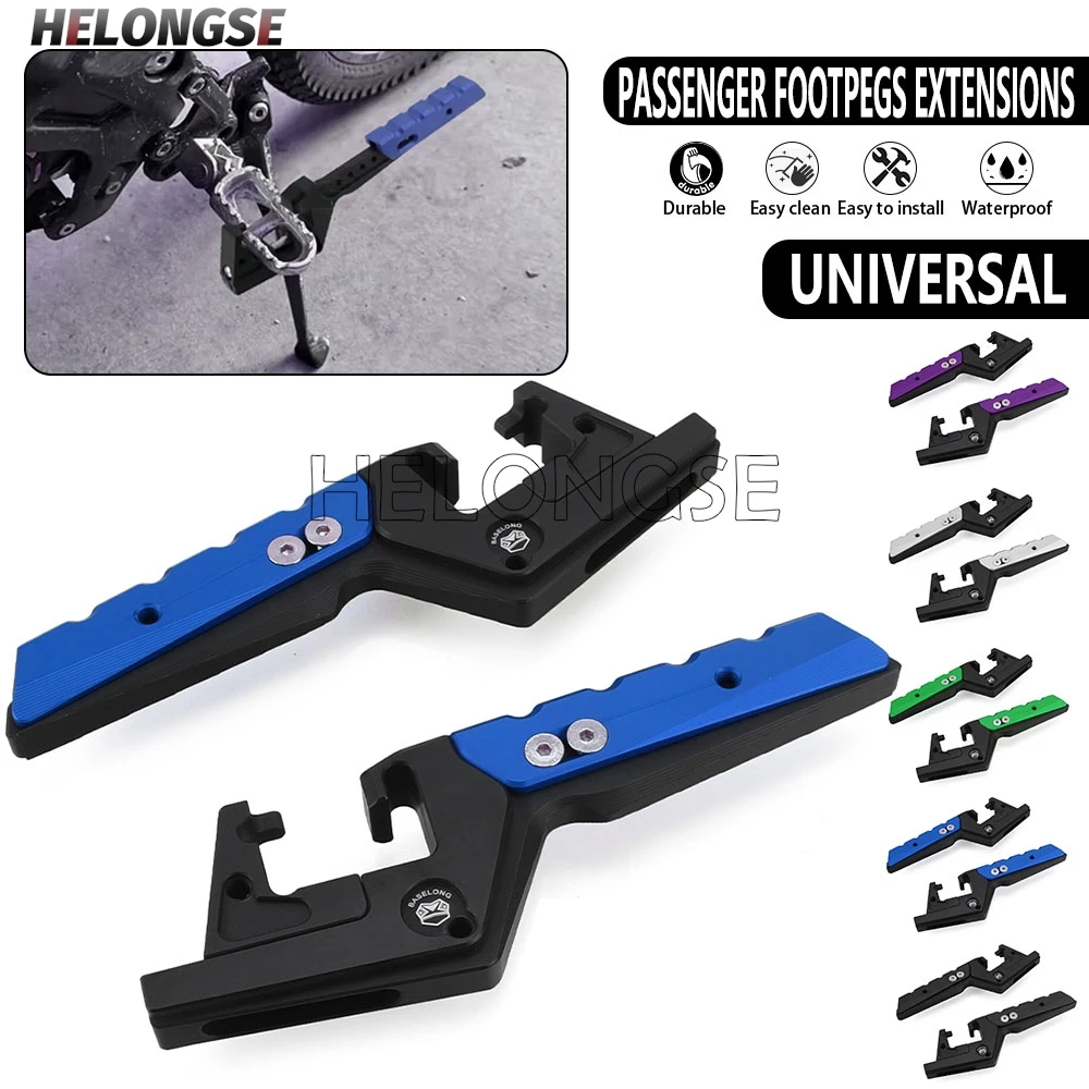 

For Husqvarna FE 250 /FE 350 /FE 450 /FE 501 2017- 2023 2024 2025 2022 2021 Accessories Passenger Footpegs Extensions Foot Pegs