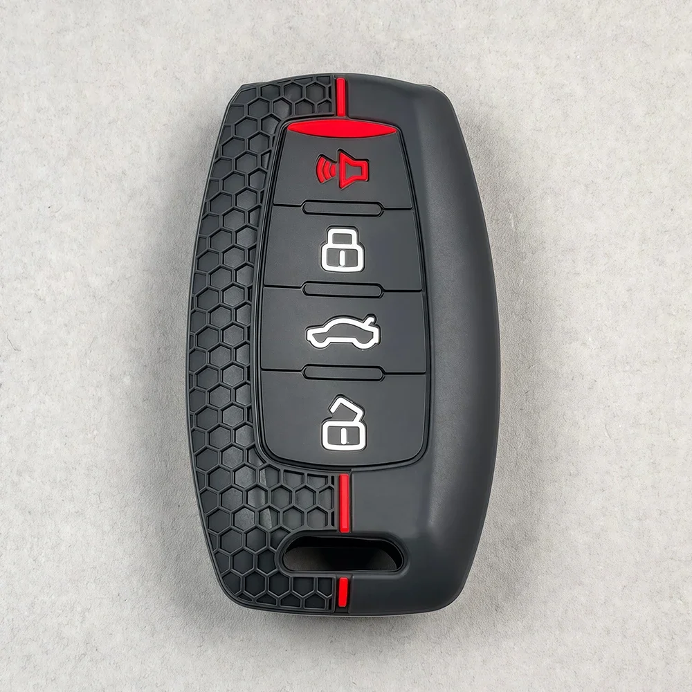 Schlüsselanhänger-Schutzhülle für Haval H6 H7 H9 H4 Hover H2S F5 F7 F7X F7H Dargo Jolion Silikon-Fernbedienungs-Schlüsselhülle Autoschlüssel-Etui – Detail 6