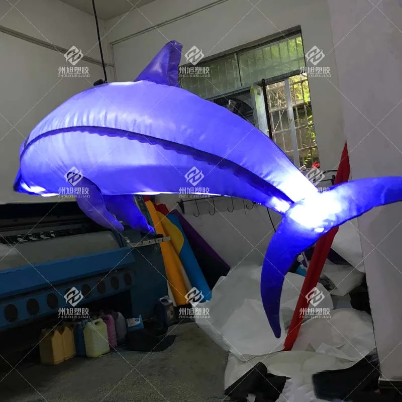 Delfines inflables personalizables, modelo animal marino, decoraciones de exposición para acuarios y zoológicos