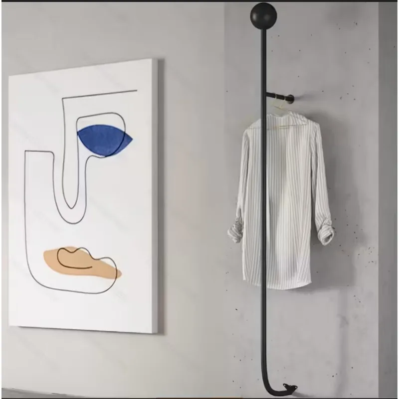 Hanger Minimalist foreign trade wall-mounted coat rack Hotel B & B Disassembly and assembly hanger
