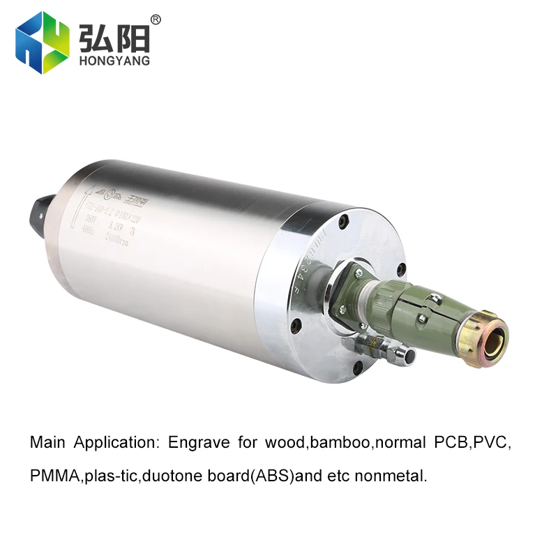 CNC Spindle 3.2kw ER20 Water-Cooled Spindle Motor 220V 380V Woodworking Spindle 4 Bearings For CNC Router Engraving Machine