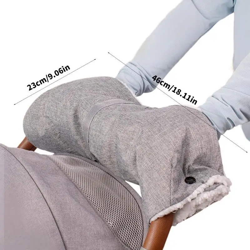 U13F Snowproof Strollers Accessories Hand Warmer Generous Size Fit Most Carriages