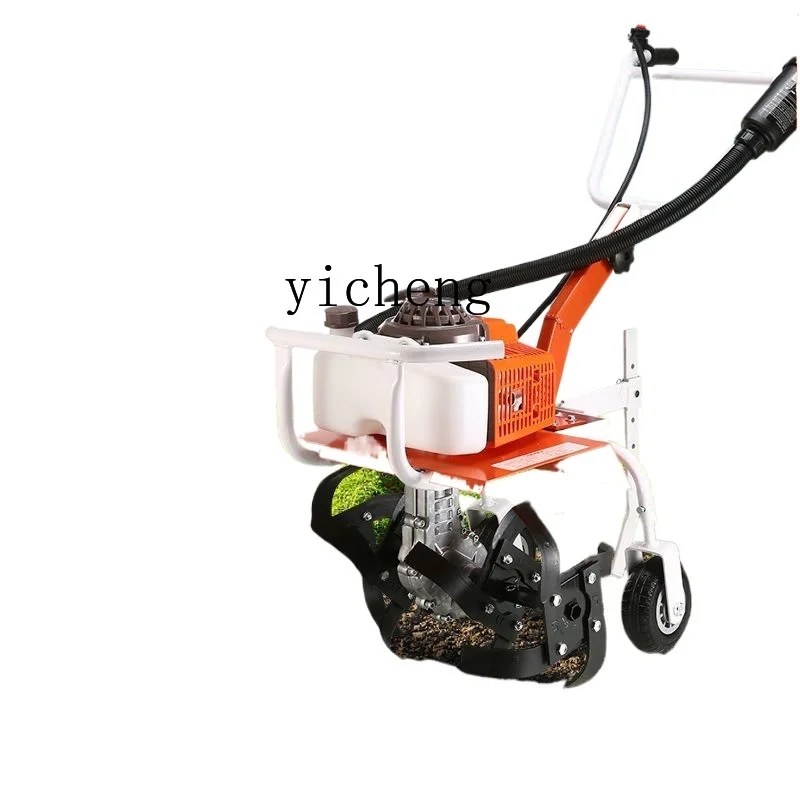 ZF small rotary tiller four-stroke gasoline plowing land clearing machine