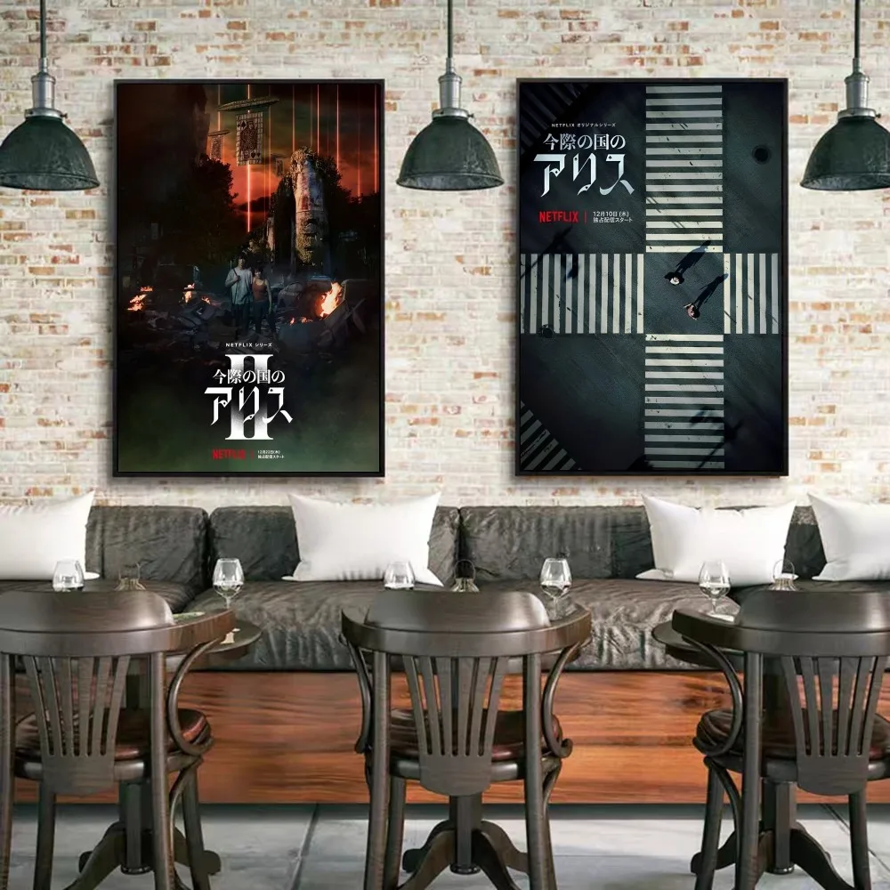 ملصقات عتيقة للقهوة في الأراضي الحدودية ، ملصقات عتيقة ، لوحة جدارية ، ديكور للغرفة ، بار ، مقهى ، تلفزيون