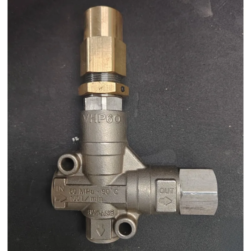600kg Pressure Regulating Valve Ultra-high Pressure Cleaning Machine Accessories Regulator Pressure Washer Unloader Valve VHP60