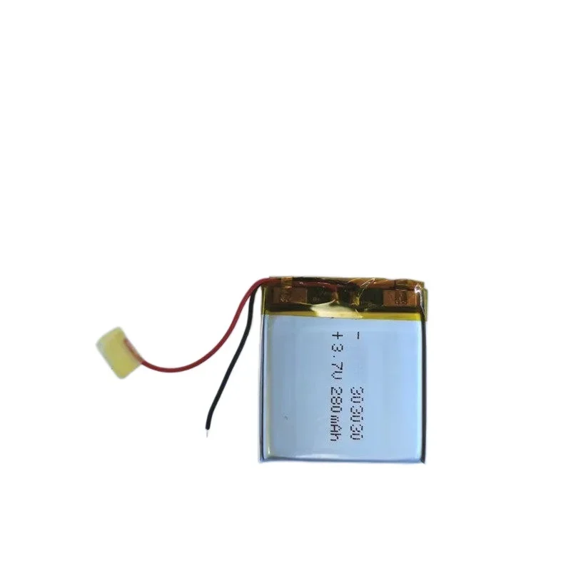 Replacement 303030 3.7V Ultra-thin Lithium Battery for Dash Cam Radar Detector Smart Watch