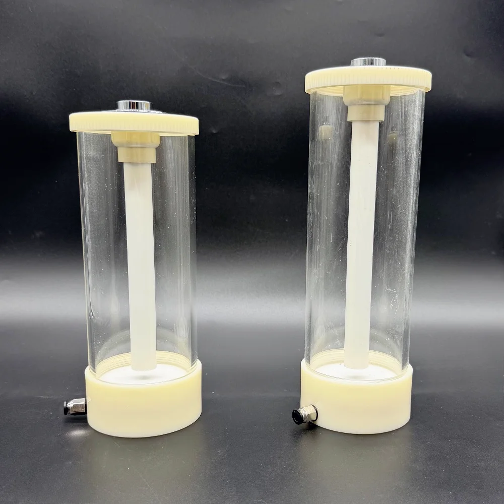 Testing Powder Hopper Coating Cup with Fludizing Plate Paint Powder Barrel