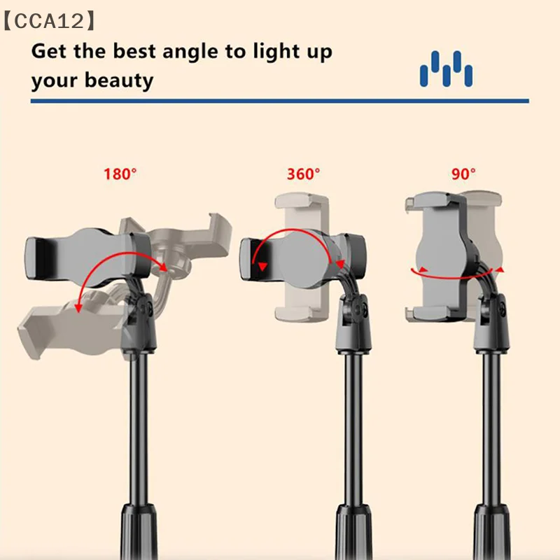 tipoCCA12larla Настольная модель Ленивый кронштейн можно поднимать Многоугольный регулируемый держатель для мобильного телефона в реальном времени с драмой