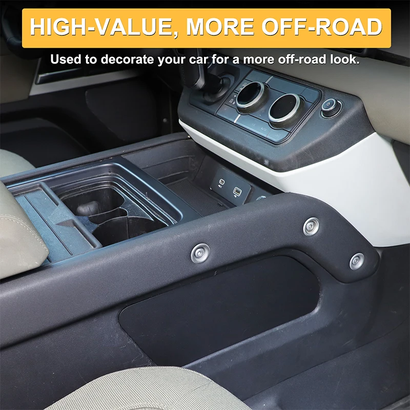 For Land Rover Defender 90 110 130 20-24 Central Armrest Lower Box Combination Lock Safety car organizers accessories safes