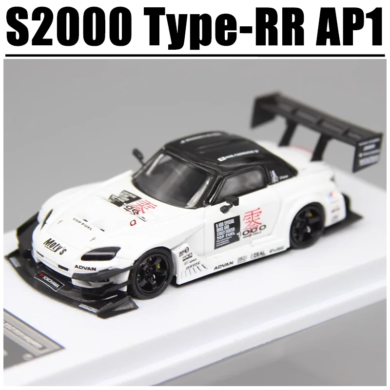 MJ 1/64 S2000 Type-RR AP1 เรซิ่นของเล่นมอเตอร์โลหะDiecastรุ่นของขวัญ