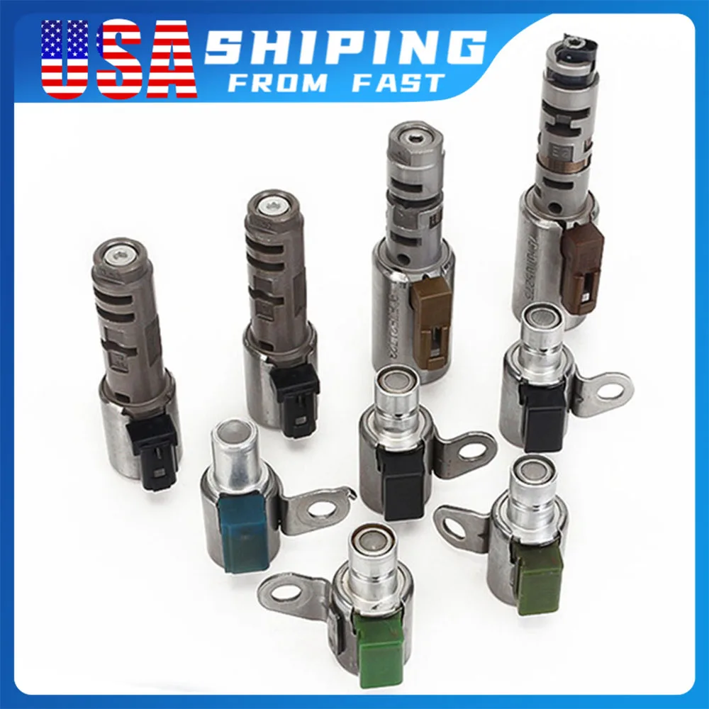 

For Toyota Lexus GS300 IS300 RC300 Tundra A760 A761E A960E AB60F CN AB60E Transmission Solenoid Valve Kit Car Aluminum Parts