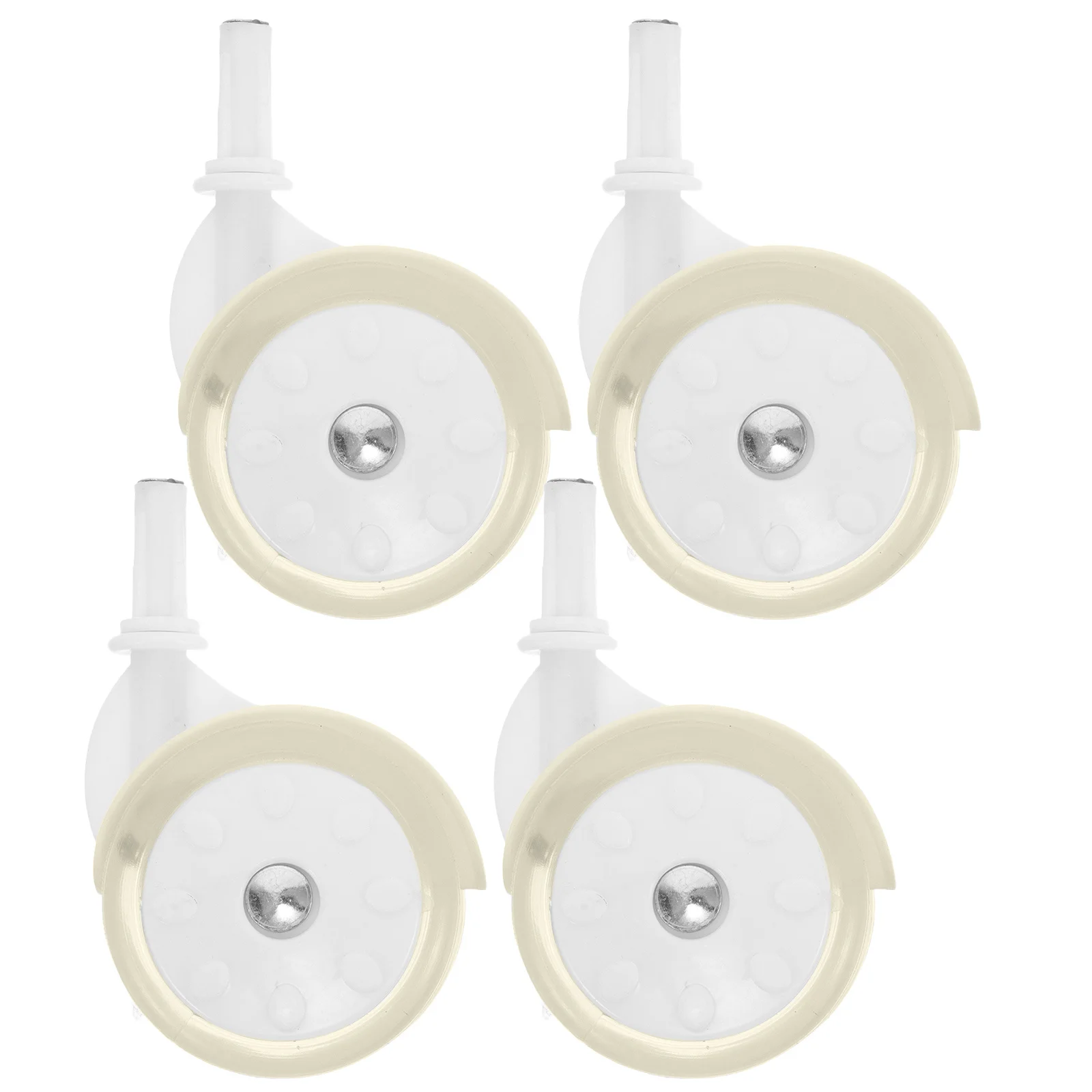 

4Pcs Universal Walker Wheels Replacement Smooth Safe Casters for Baby Stroller Accessories Learning to Walk Parts
