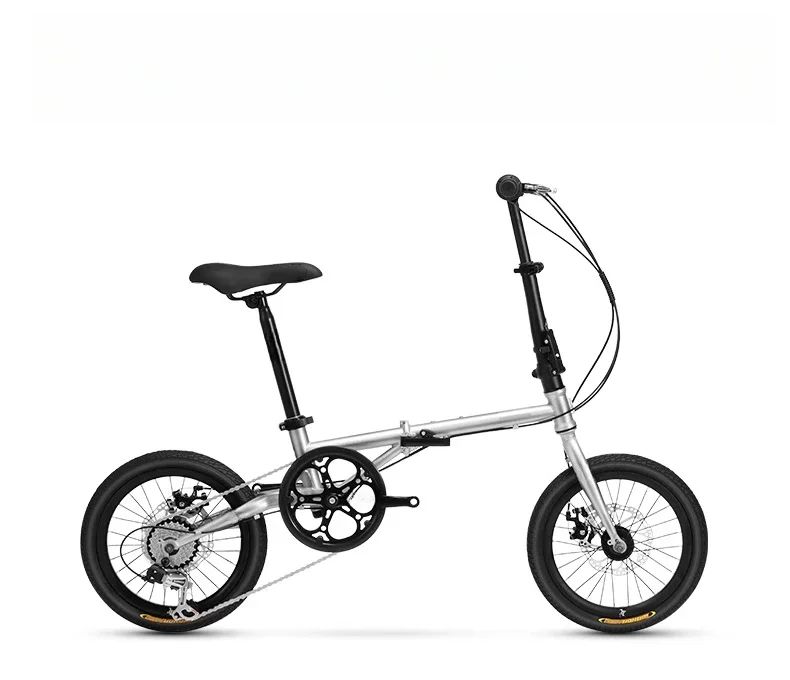 Folding bicycle variable speed ultra-light portable men's and women's adult small bicycle