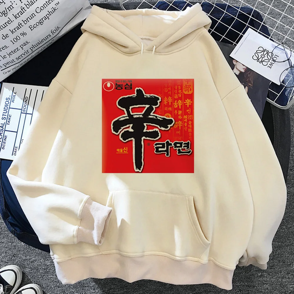 Shin Ramen hoodie patterned comic athleisure soft fabric winter anime teen sweatshirts designer athleisure