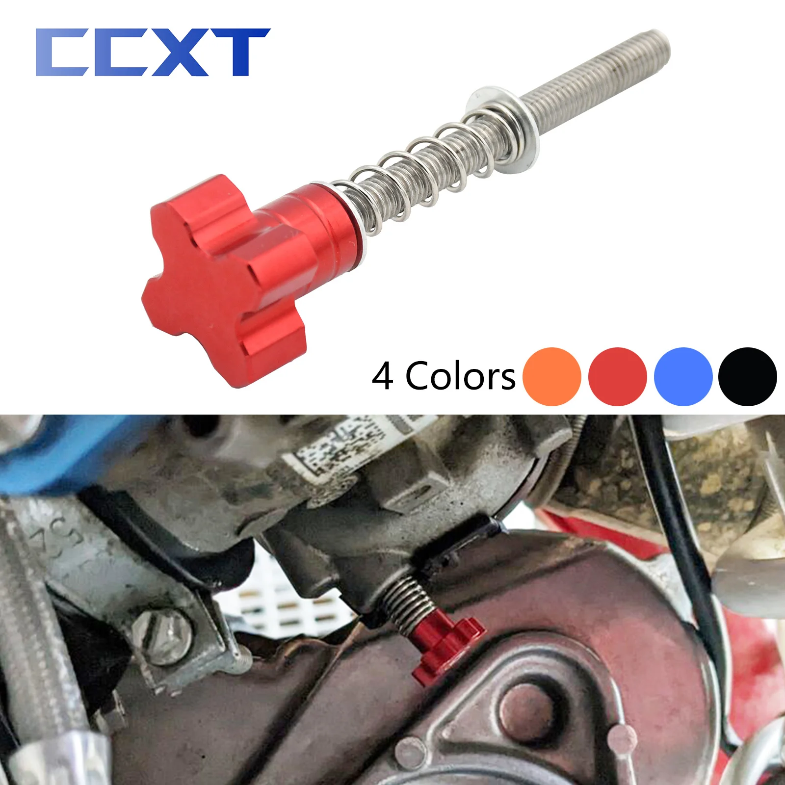 Motorcycle CNC Idle Speed Adjuster Screw For Husqvarna TE TX 150i 250i 300i TE250i TE300i TX300i TE150i 2018-2022 For Gas Gas