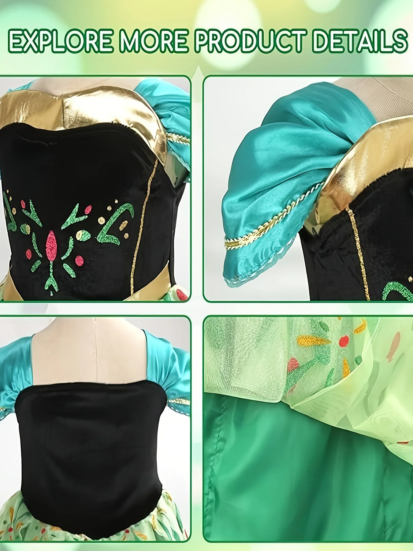 Glowing Rapunzel Costume Girl LED Princess Ball Gown Christmas Light up Tangled Rapunzel Frock Toddler Girl Cosplay Dress