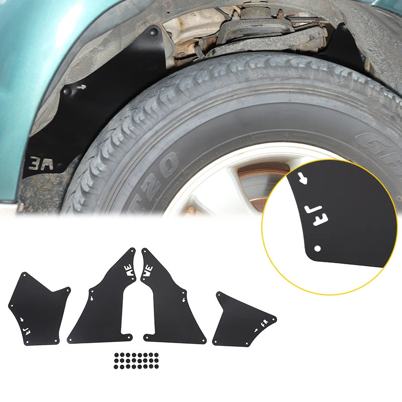 

For 2003-2017 Toyota Prado/J120/J150 wheel fender lining fender car Splash Guard car exterior accessories PE