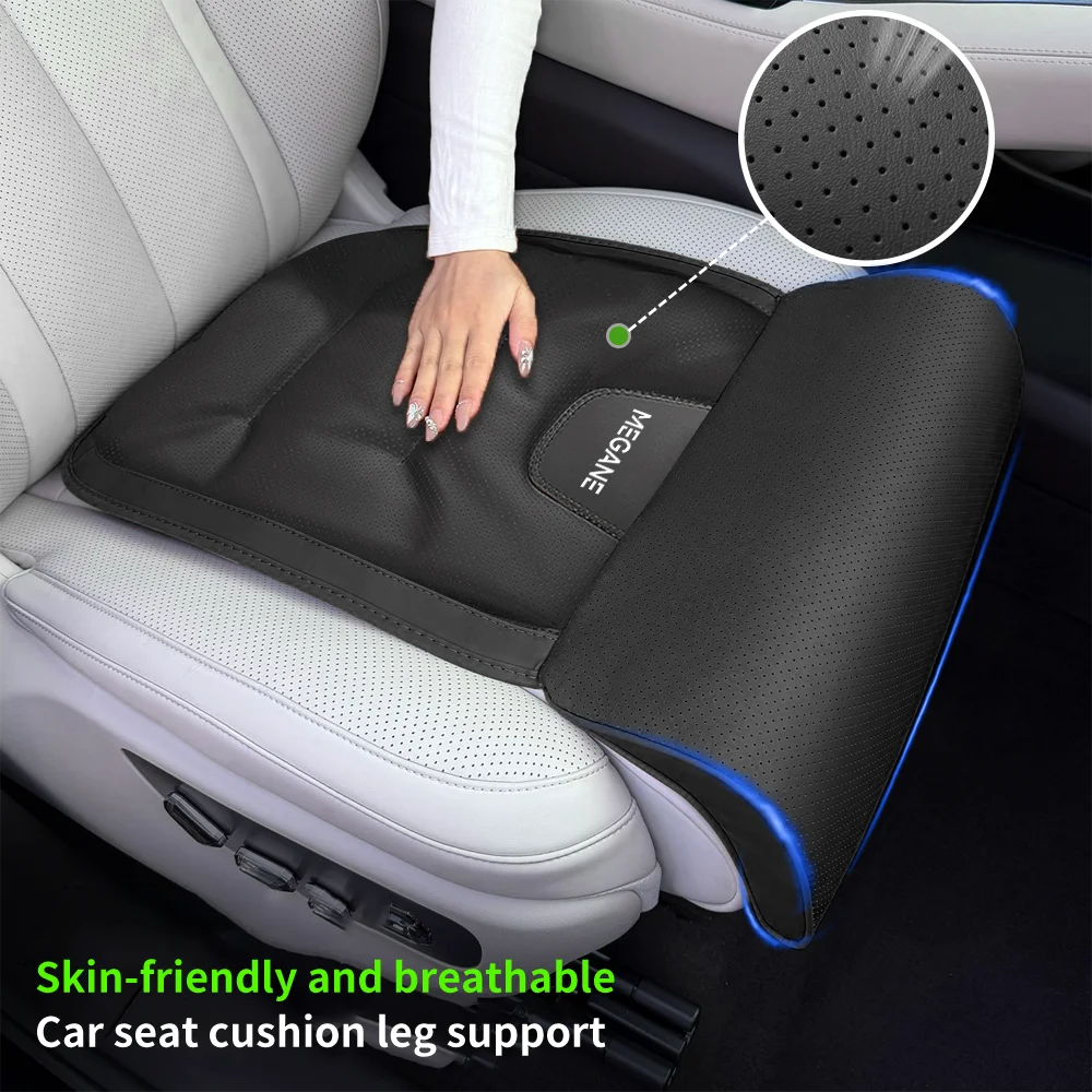 

Thick Car Seat Cushion with Leg Support Universal Seat Cover Extension Leg Rest Pad for Renault Megane 1 2 3 Rs MK1 MK2 MK3 MK4