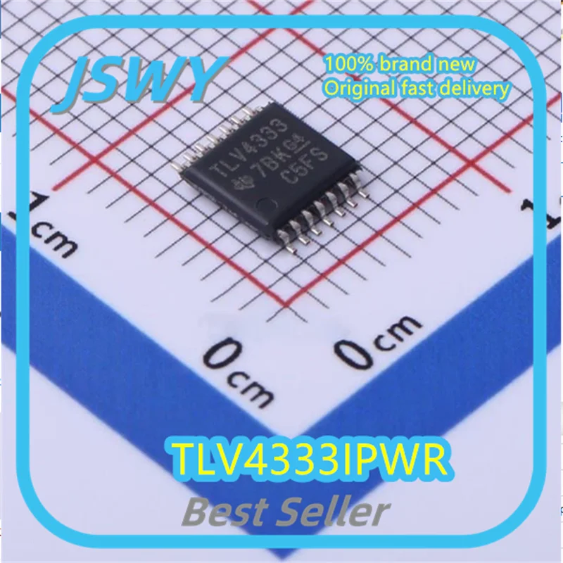 (5/50pcs) TLV4333IPWR TLV4333IPW TLV4333 TSSOP-14 Operational Amplifier Chip Genuine Stock Electronics