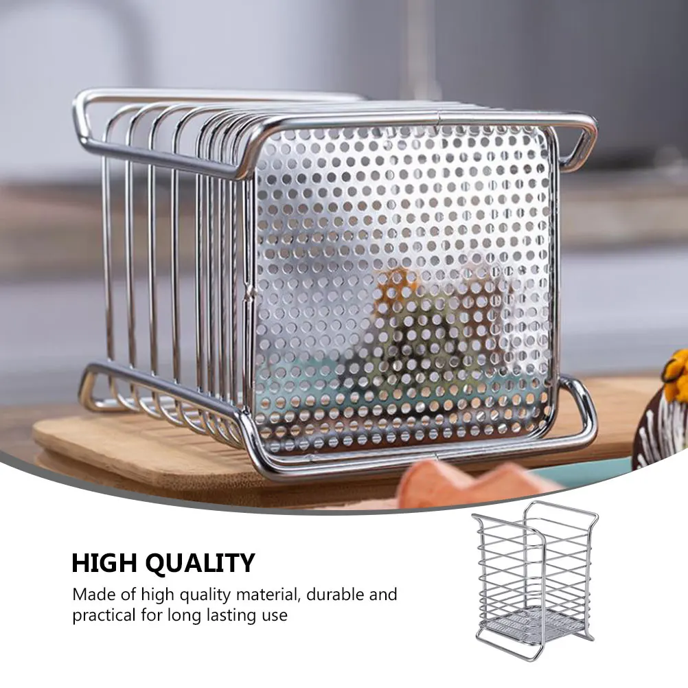 

1pc Chopstick Drain Rack Compact Kitchen Storage Cage Silverware Holder utensils organizer for home hotel restaurant